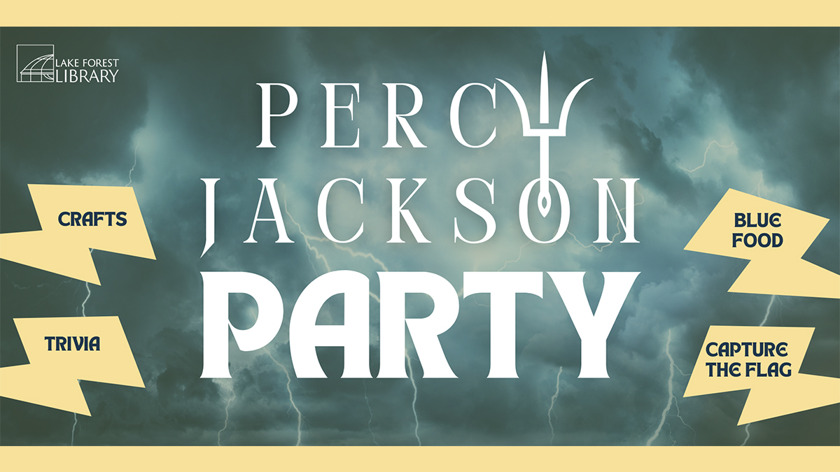 Percy Jackson Party at Lake Forest Library
